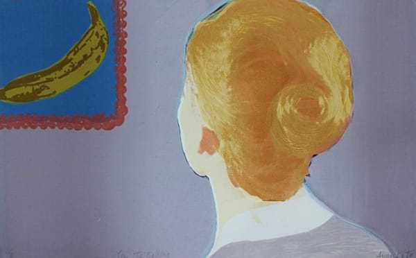 In the Gallery, 2018, Screenprint.