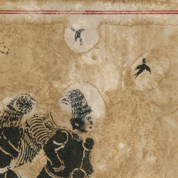 Detail from Mohammad Barrangi, Strange World, 2021