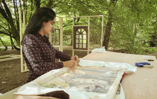 Aqsa Arif at work