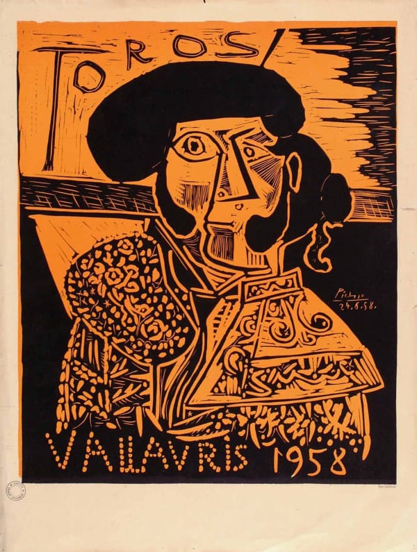 Pablo Picasso, Toros Vallauris 1958, 1958