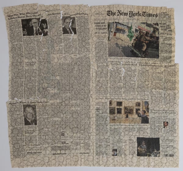 Taha Belal, Cracks in the Times, 2010