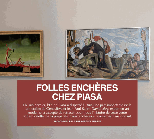Folles Enchères Chez Piasa, En juin dernier, l'Étude Piasa a dispersé à Paris une part importante de la collection de...