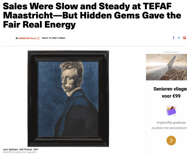 Sales Were Slow and Steady at TEFAF Maastricht—But Hidden Gems Gave the Fair Real Energy