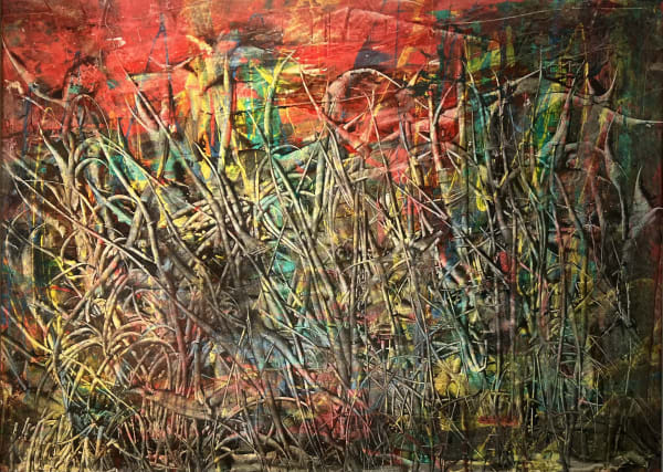 Armando Mejia Diaz, Multi-colored grass #1