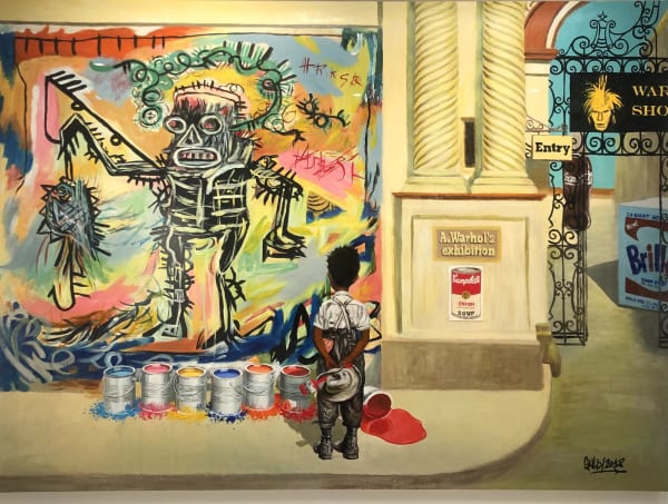 Gully, Basquiat Meets Warhol, 2018