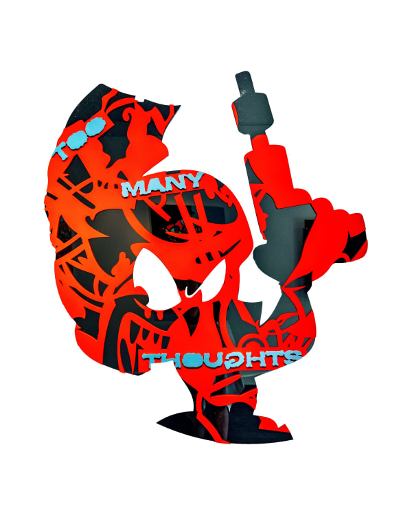 Timmy Sneaks pop art of marvin the martian.