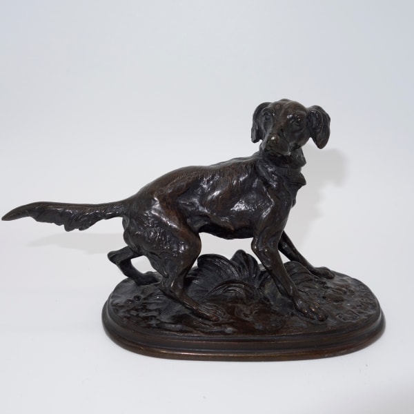 PIERRE-JULES MENE (1810-1879) , Setter, 'Diane’, c.1860