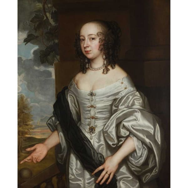 17th century portrait of a lady by John Greenhill