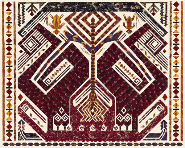 Jennifer Tee - Tampan Tree of Life, Naga ~ Nagini, 2024