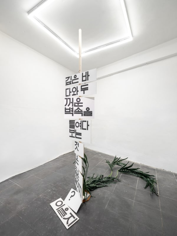 Chung Seoyoung, Deep sea, Thick wall, 2024