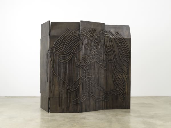 Ghada Amer, Suzy Playing, 2022