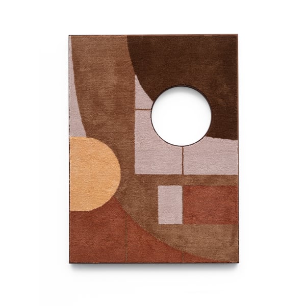 Suki Seokyeong Kang Day #24-57, 2023-2024 Dyed wool, wood frame, thread 65 7/8 x 48 7/8 x 2 3/8 inches 167.2 x 124 x 6 cm