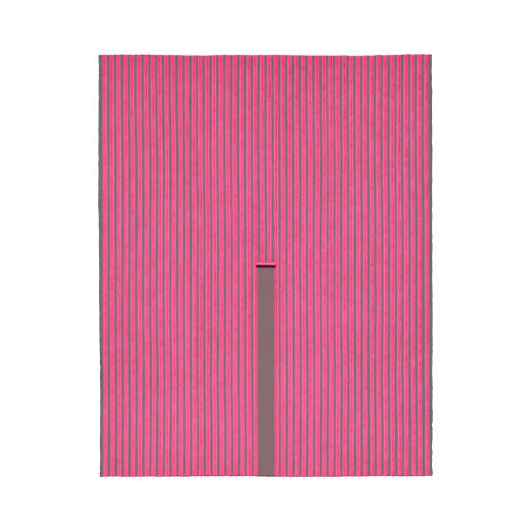 Park Seo-Bo Ecriture No. 221203, 2022 Acrylic on ceramic 36 7/8 x 29 inches 93.5 x 73.5 cm 30 HO