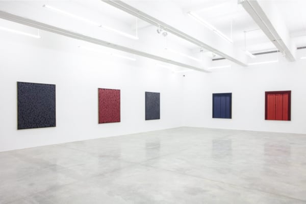The Anguish of Ha Chong-Hyun’s New Red Paintings in “Conjunction”