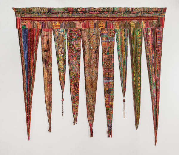 At SFMOMA, Pacita Abad’s Painted Textiles Stare Right Back