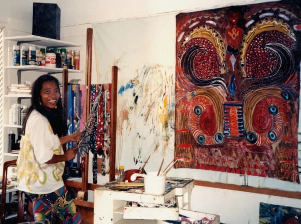 Artist Pacita Abad Archives Going To Stanford University