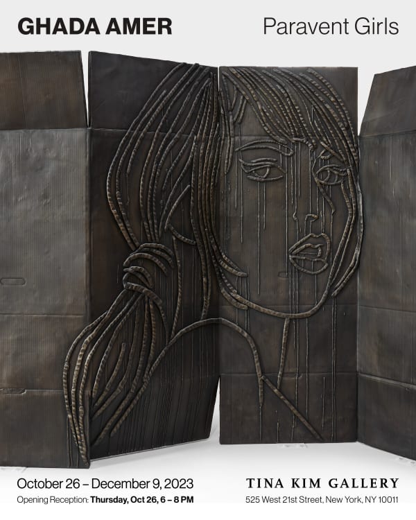 Ghada Amer: Paravent Girls