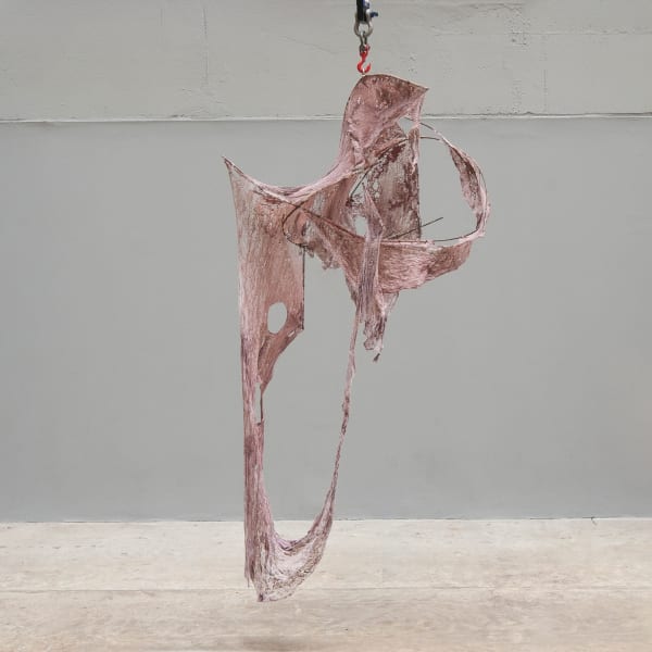 Mire Lee, Skin Sculpture from Open Wound: T2, 2024