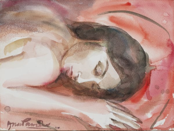Anupam Sud Untitled Watercolour on paper 9 x 12 inches 2014