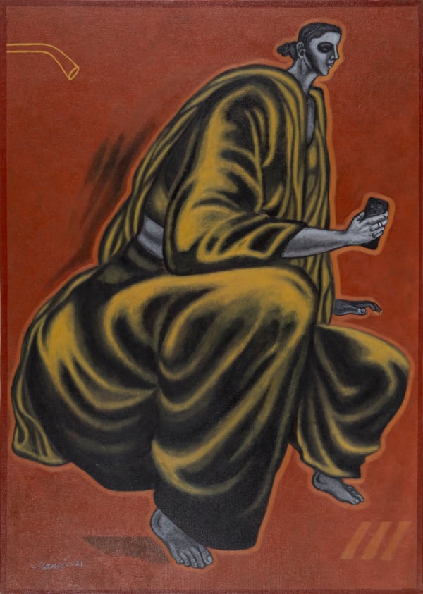 Silent Viewer Solo Show by Manoj Aggarwal, Curated by Georgina Maddox