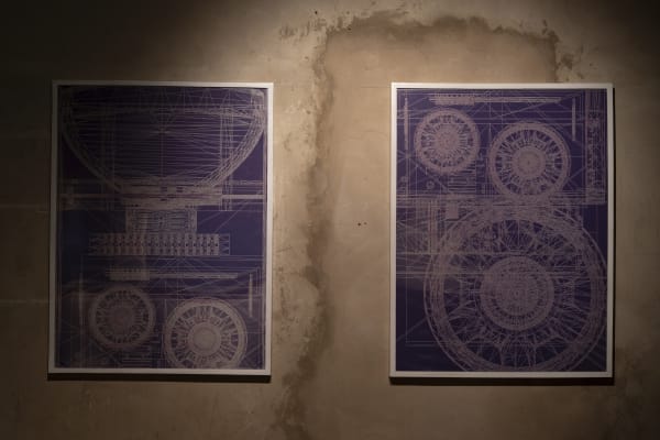 G1957 Constellations Part 2 Figures In Webs And Ripples Of Space Exhibition Views 21