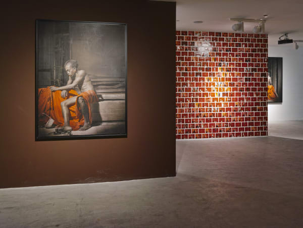 CrazinisT artisT in collaboration with My Dear Fagot, Passing Through - Acts of Radical Empathy, installation view, 2018. Courtesy Gallery 1957, Accra. Photo Ric Bower