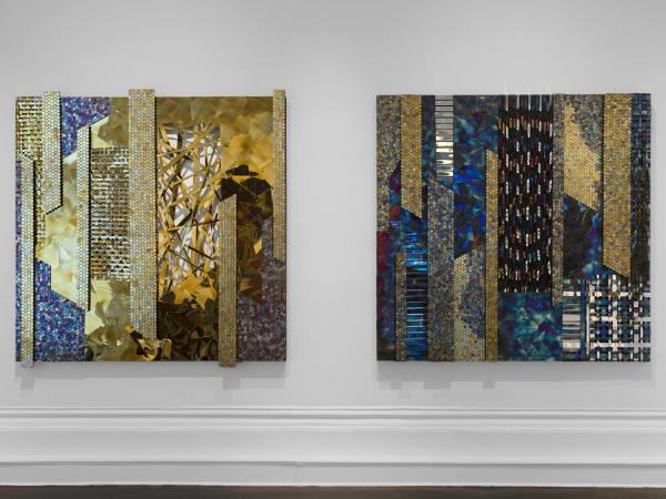 Yaw Owusu Left: Resilient Encounters, 2021 Right: Hear me Speak, 2021