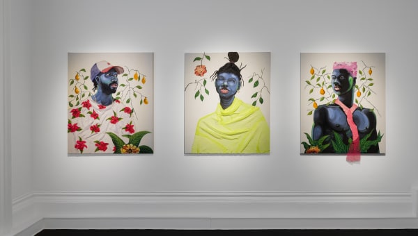 Eric Adjei Tawiah Left: tbc, 2022 Middle: Ecstatic, 2022 Right: Maverick, 2022