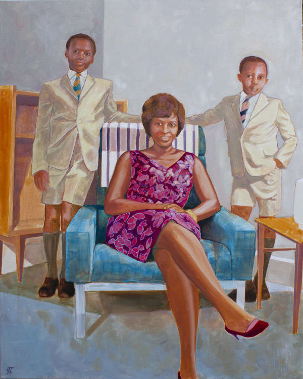 Bayswater, 2023 Oil on linen 150 x 120 x 2.6 cm