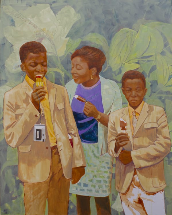 Halcyon Days, 2023 Oil on canvas 150 x 120 x 2.6 cm