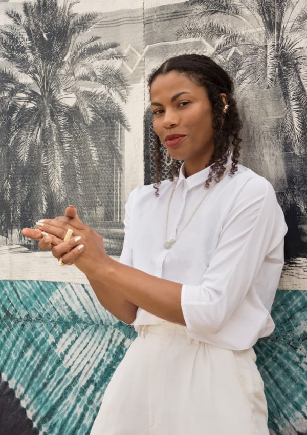 Zohra Opoku Selected for Kehinde Wiley’s Residency Programme