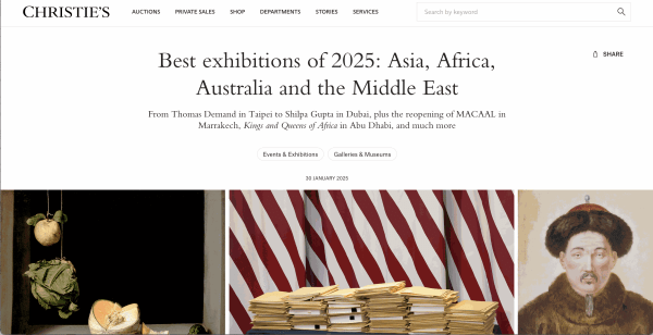 Rita Mawuena Bennisan’s Solo Exhibition at Zeitz MOCAA Featured in Christie’s 2025 Exhibition Roundup