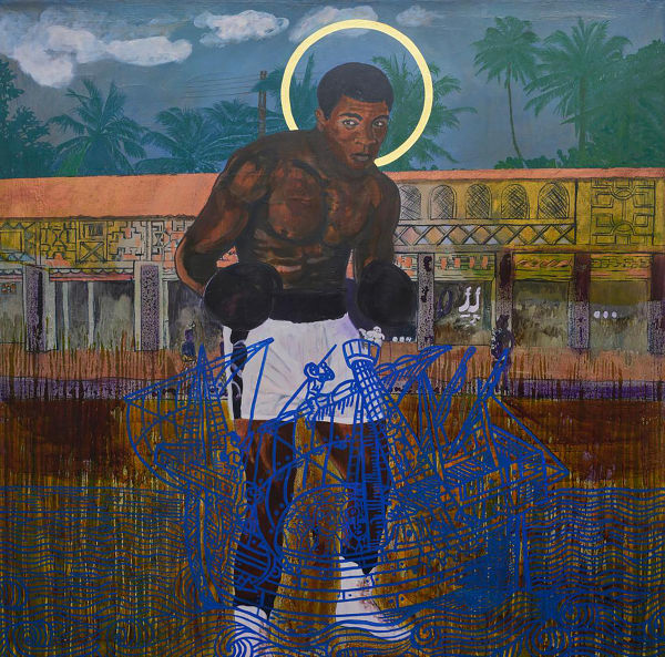 Godfried Donkor, St Muhammed, 2022