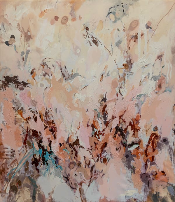 Kelvin Haizel, Through another colored line, 2024