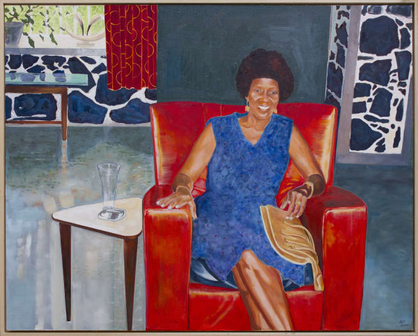 Arthur Timothy, The Red Chair, 2025