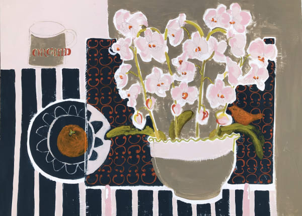 Sam Purcell - Orchid and Stripes