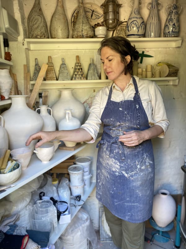 Kate Semple in her studio, 2023. © The Artist.