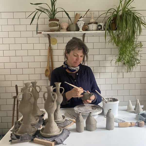 Kate Semple in her studio, 2023. © The Artist.