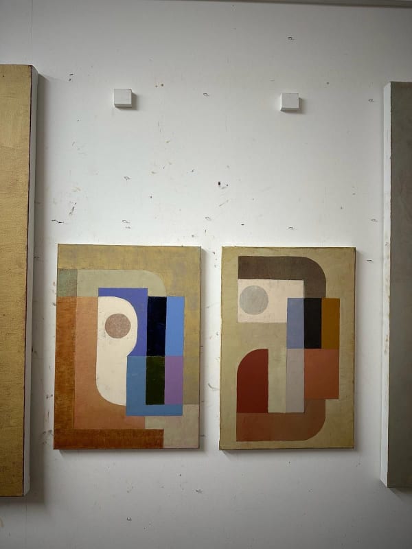 Jeremy Annear's studio, 2024. © The Artist.