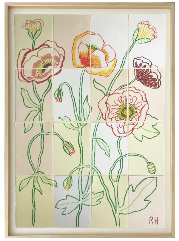 Rosie Harbottle, Icelandic Poppies, 2024. © The Artist.