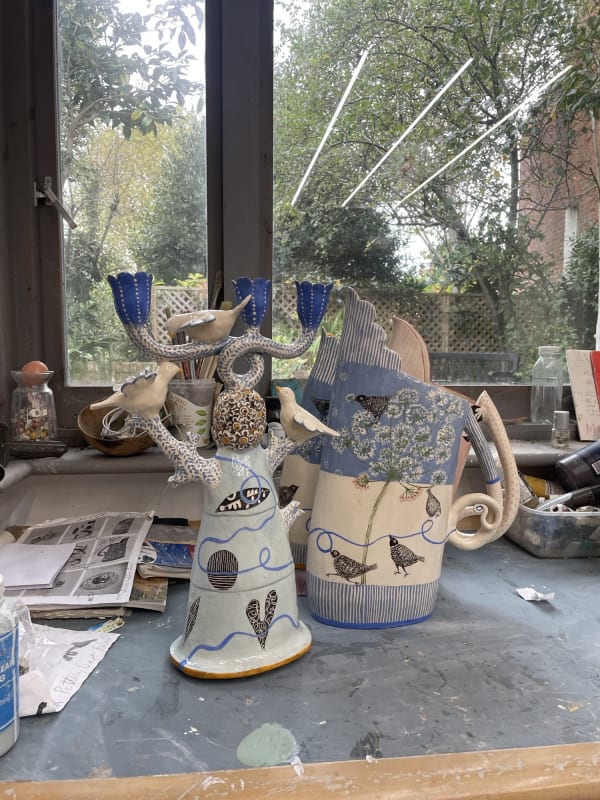 Laurance Simon's studio, 2024. © The Artist.