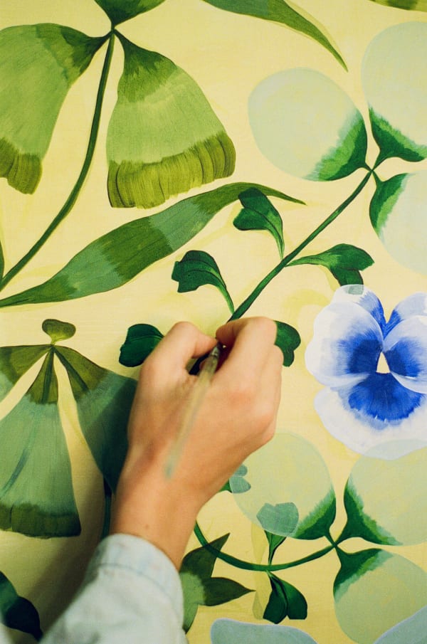 Georgia Beaumont in her studio. © The Artist. Photo: Anielle Weinberger
