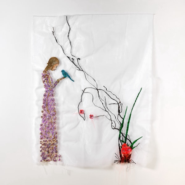 Ana Silva, Source 015, Technique mixte, 150 x 122 cm
