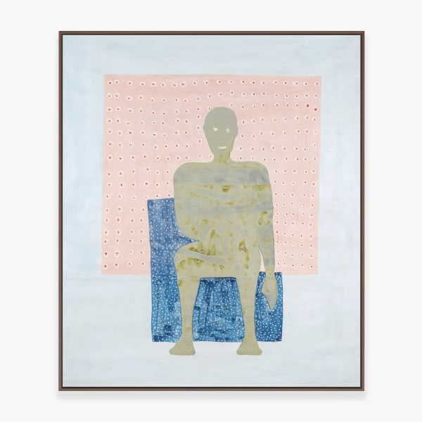 Amadou Sanogo, Absolu: Pouvons-nous vraiment en parler?, 2023, Acrylique sur toile, 180 x 153 cm