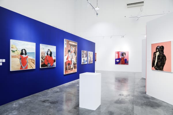 An Odyssey of Identity Collective exhibition: Boris Anje, Carson Buka, Christine Nyatho, Collin Sekajugo, Florence Nanteza and Brian Kansiime Brian Lister