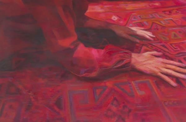 The Calling, 2023 Oil on Arches paper on aluminum 24.5 x 37.5 inches (62 x 95 cm)
