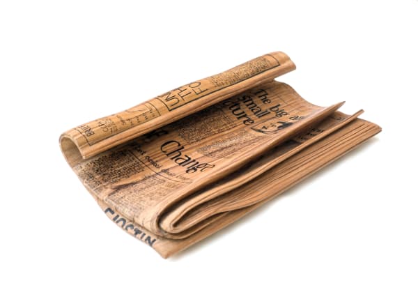 SHIVANI AGGARWAL Time and Transformation Series 2 (c) 18 x 11 x 3 Inches Acrylic and Teakwood with epoxy | 2023