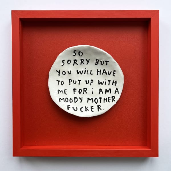 Dan Jamieson, So sorry but you will just have to put up with me for I am a moody mother fucker. (S)