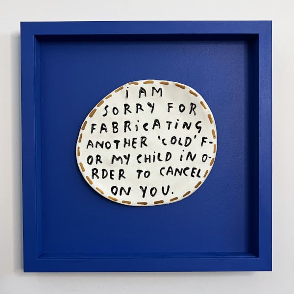 Dan Jamieson, I am sorry for fabricating another 'cold' for my child in order to cancel on you. (S)