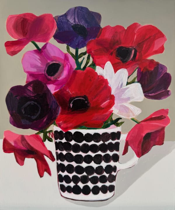 Mug of Anemones